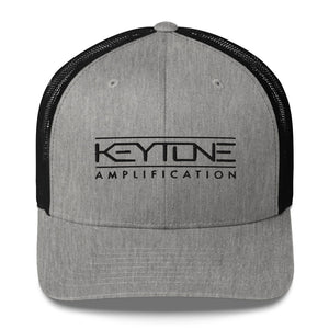 Keytone Black Logo Trucker Cap